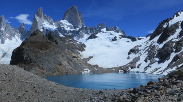 The base of Fitz Roy