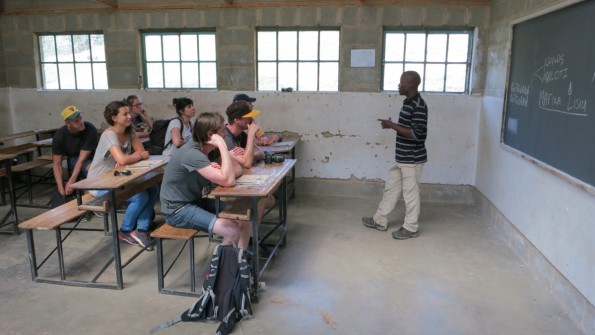 Classroom in Lesotho