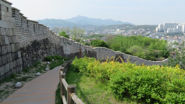 Seoul's old city wall