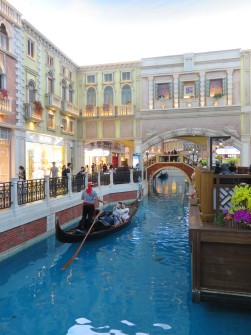Moat inside the Venetian