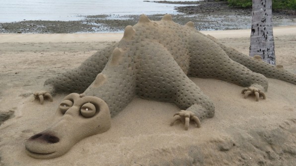 Incredible sand sculpture